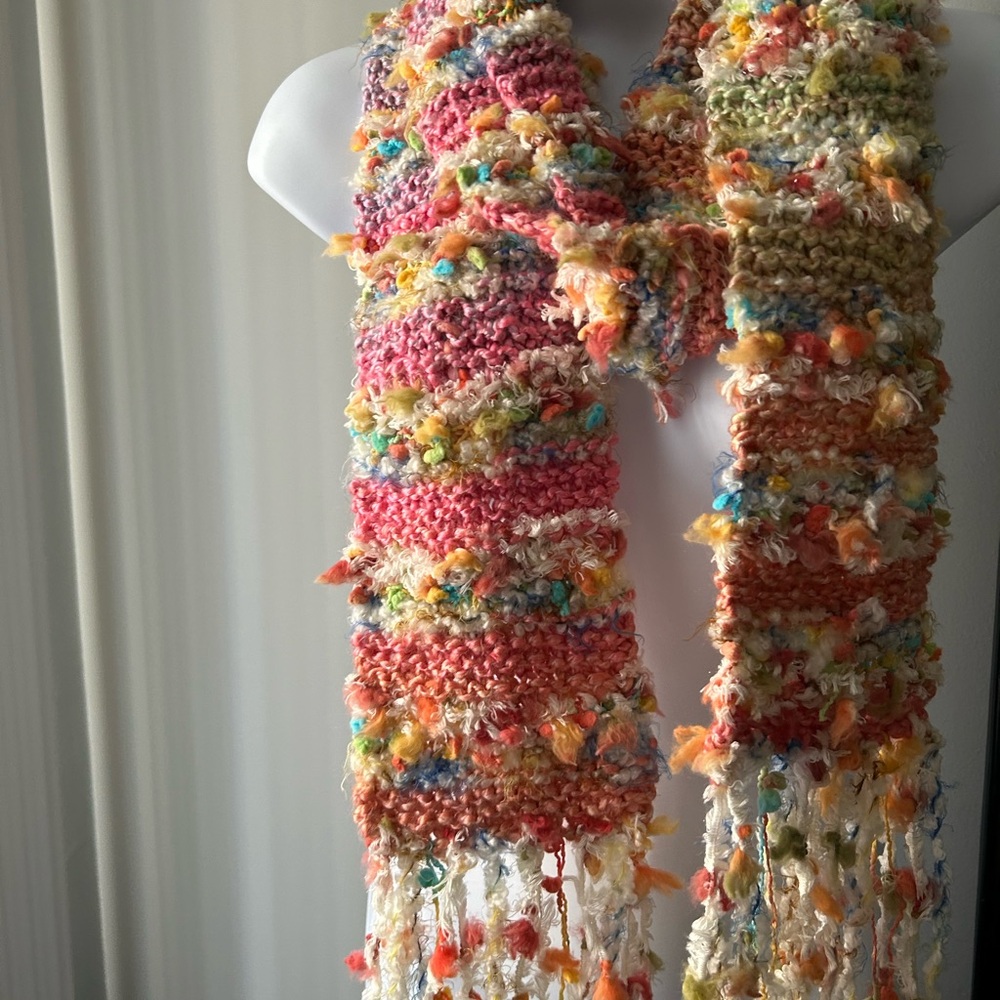 Multicolor Textured Women's Scarf